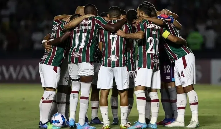 Jogadores do Fluminense em Campo