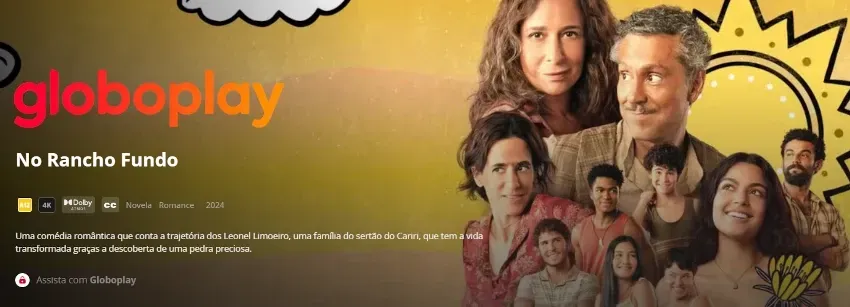 Novela Rancho Fundo Globo Play